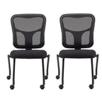 Eurotech Seating Flip Chair Flip Folding Chairs, Set of 2