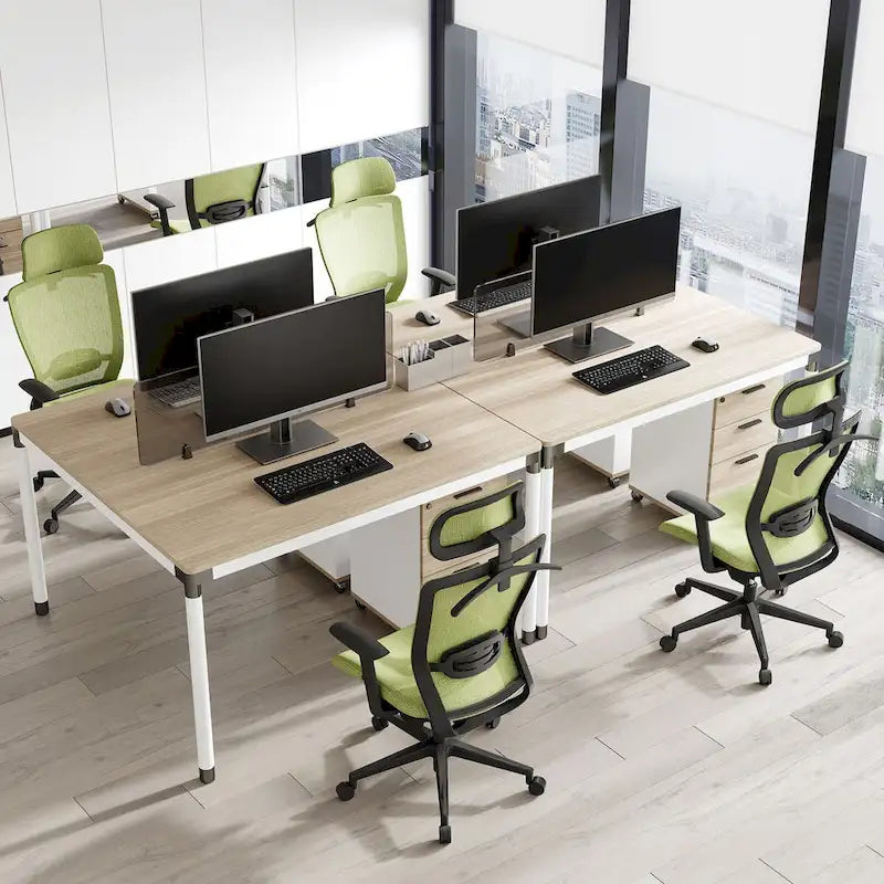 FlexiSpot Ergonomic Office Desk Chair 360 Swivel Height Adjustable Mesh Chair Adjustable Headrest, Lumbar Support, Armrest