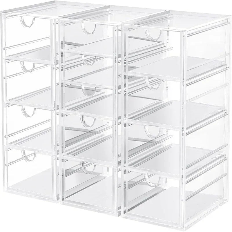 Desk Organizers And Accessories With 13 Drawers - 12.4 D x 9.84 W x 7 H