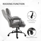 Big & Tall Office Chair w/Wide Seat,Ergonomic Executive Computer Chair