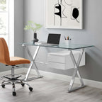 Sector 56  Glass Top Glass Office Desk