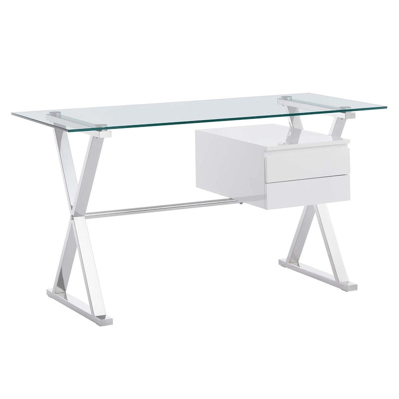 Sector 56  Glass Top Glass Office Desk