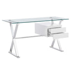 Sector 56  Glass Top Glass Office Desk