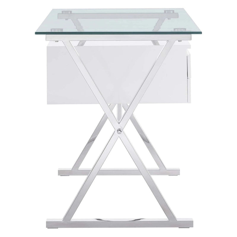 Sector 56  Glass Top Glass Office Desk