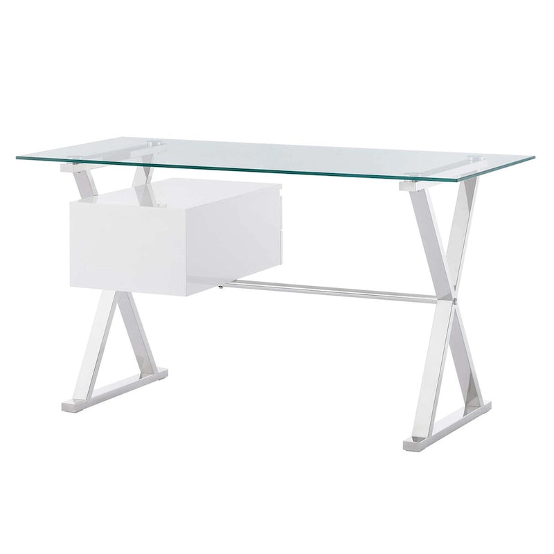 Sector 56  Glass Top Glass Office Desk