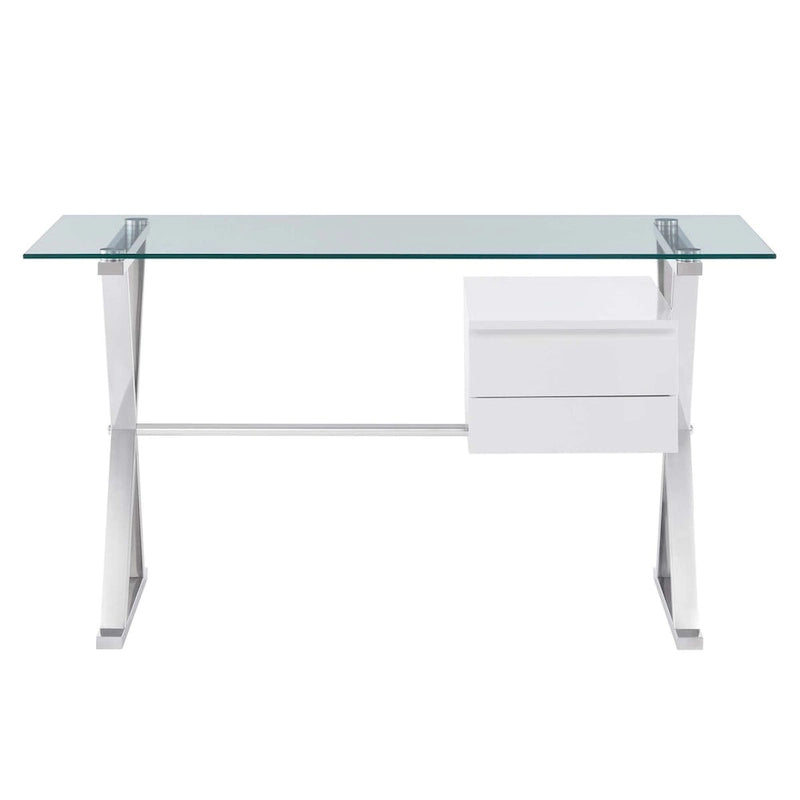 Sector 56  Glass Top Glass Office Desk