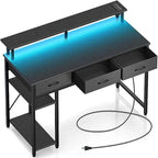 Computer Desk with Power