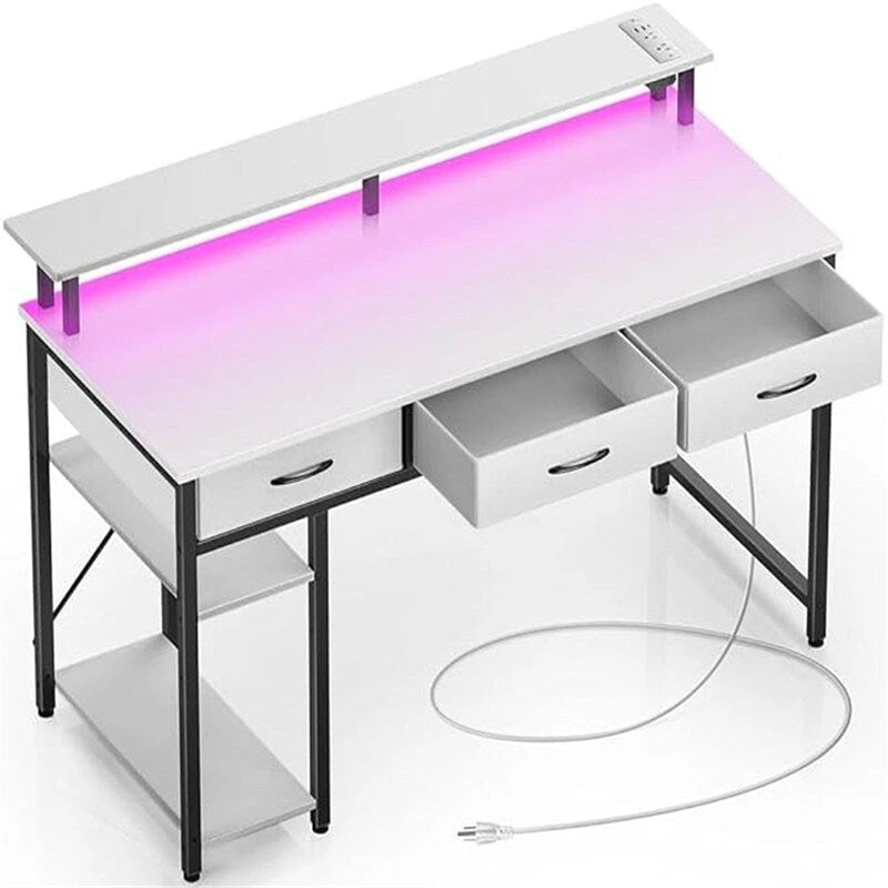 Computer Desk with Power