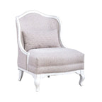 Magnolia Manor Antique White Upholstered Accent Chair