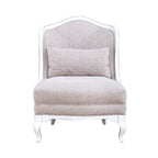 Magnolia Manor Antique White Upholstered Accent Chair