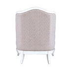 Magnolia Manor Antique White Upholstered Accent Chair