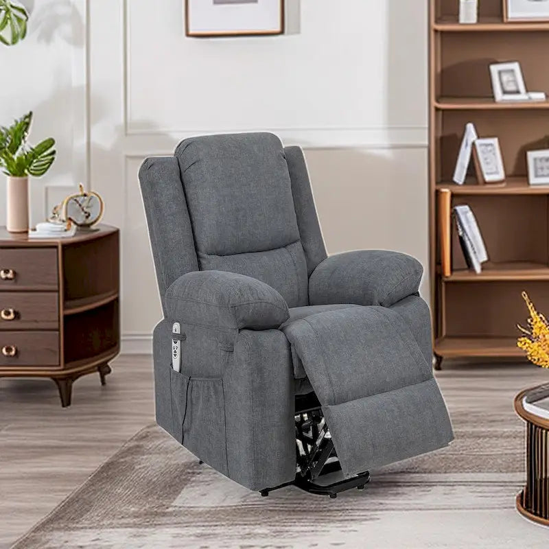 Heavy Duty Large Power Lift Recliner with Massage and Heating for Elderly