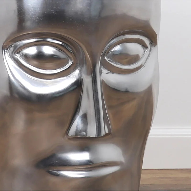 Metal face stool - 54 x 84