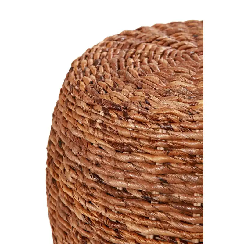 Java Wicker End Table