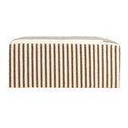 Wool Kilim Upholstered Coffee Table Ottoman