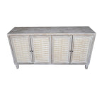 Accent Cabinet 4 Door Wooden Cabinet Sideboard Buffet Server Cabinet