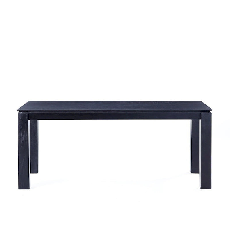 Manhattan Comfort Rockaway Modern 70.86 Solid Wood Dining Table
