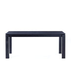 Manhattan Comfort Rockaway Modern 70.86 Solid Wood Dining Table