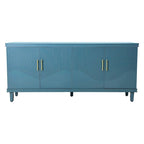 70.07 Large Size 4-Door Cabinet, Same as Living Room, Kitchen, Bedroom, Hallway ,Olive Green,Navy Blue,Peacock Blue