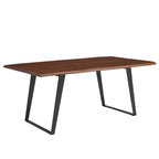 Viggo 74  Live Edge Acacia Wood Dining Table