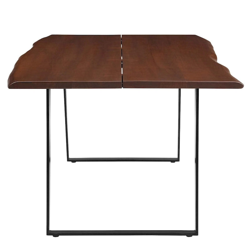 Viggo 74  Live Edge Acacia Wood Dining Table