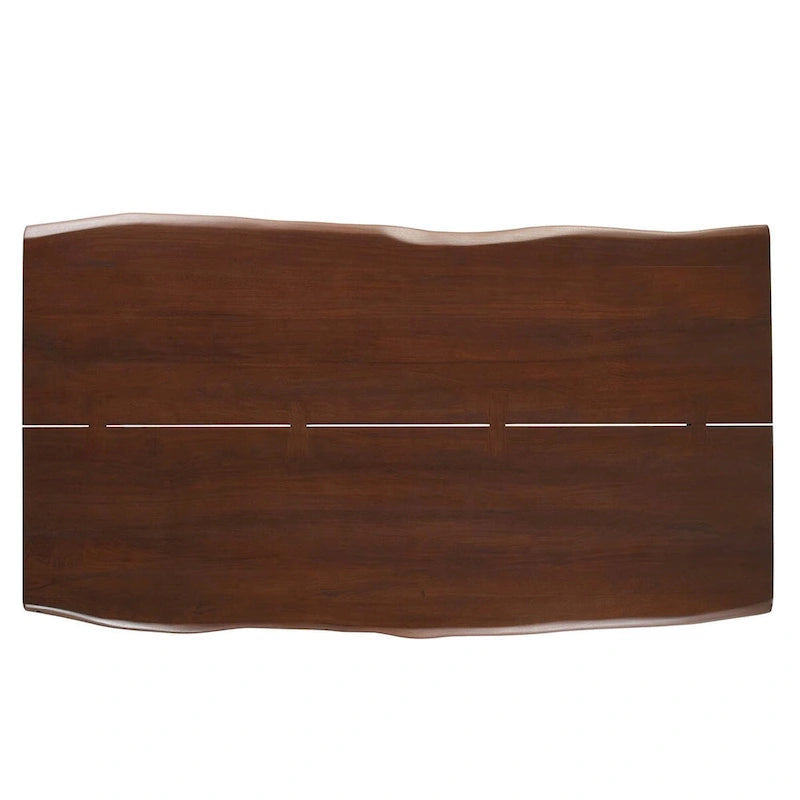 Viggo 74  Live Edge Acacia Wood Dining Table