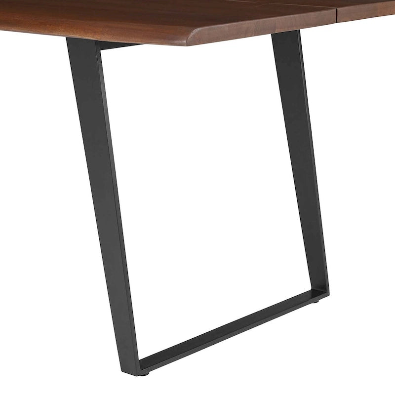 Viggo 74  Live Edge Acacia Wood Dining Table