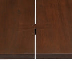 Viggo 74  Live Edge Acacia Wood Dining Table