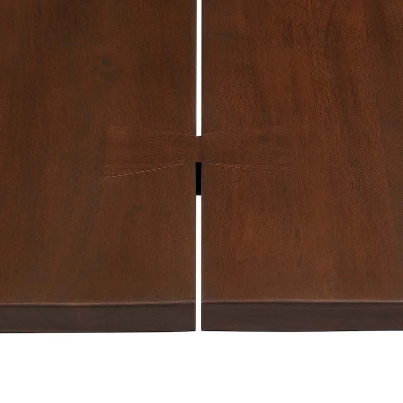 Viggo 74  Live Edge Acacia Wood Dining Table