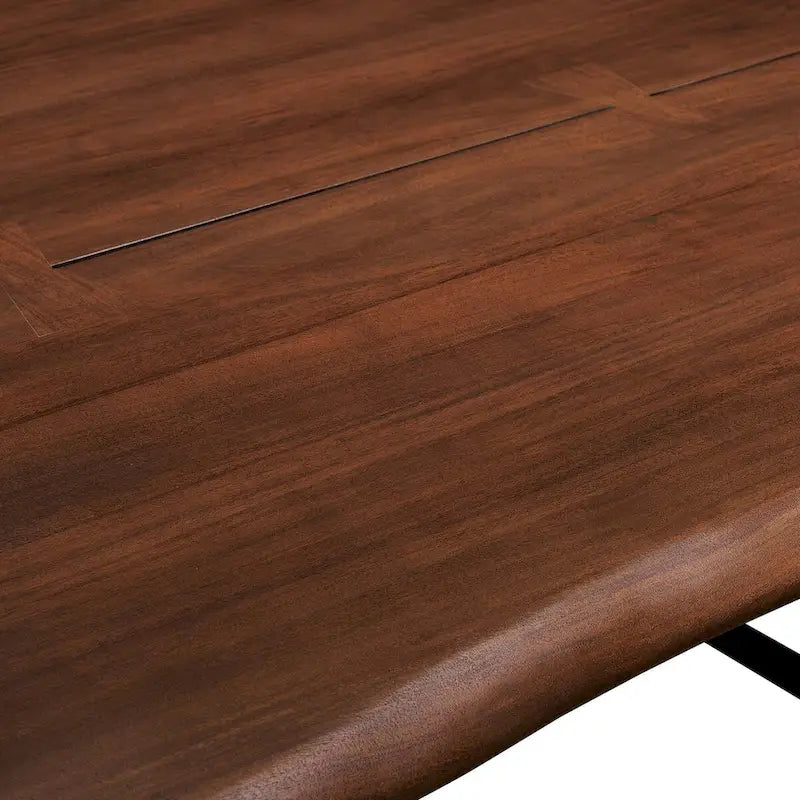 Viggo 74  Live Edge Acacia Wood Dining Table