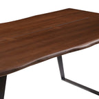 Viggo 74  Live Edge Acacia Wood Dining Table