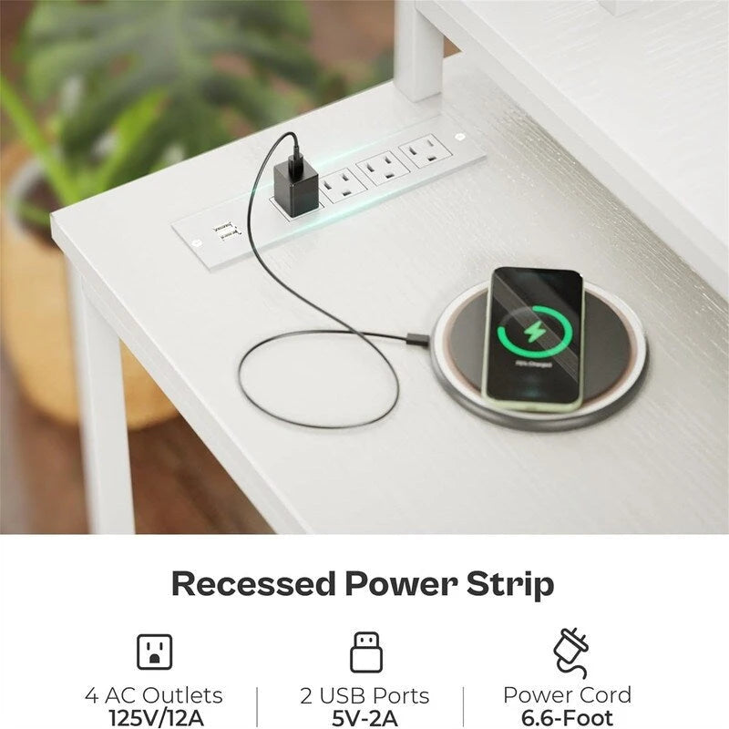 Reversible L Shaped Computer Desk