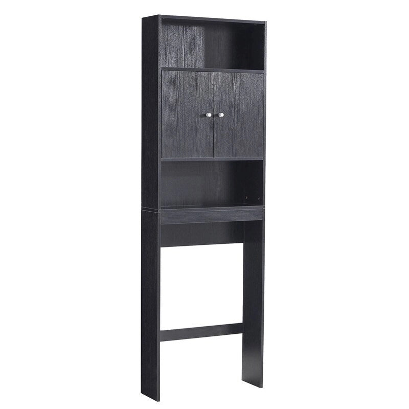 Home Bathroom Shelf Over-The-Toilet, Bathroom Storage Cabinet Organizer Space Saver