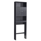 Home Bathroom Shelf Over-The-Toilet, Bathroom Storage Cabinet Organizer Space Saver