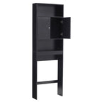 Home Bathroom Shelf Over-The-Toilet, Bathroom Storage Cabinet Organizer Space Saver