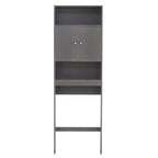 Home Bathroom Shelf Over-The-Toilet, Bathroom Storage Cabinet Organizer Space Saver