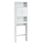 Home Bathroom Shelf Over-The-Toilet, Bathroom Storage Cabinet Organizer Space Saver