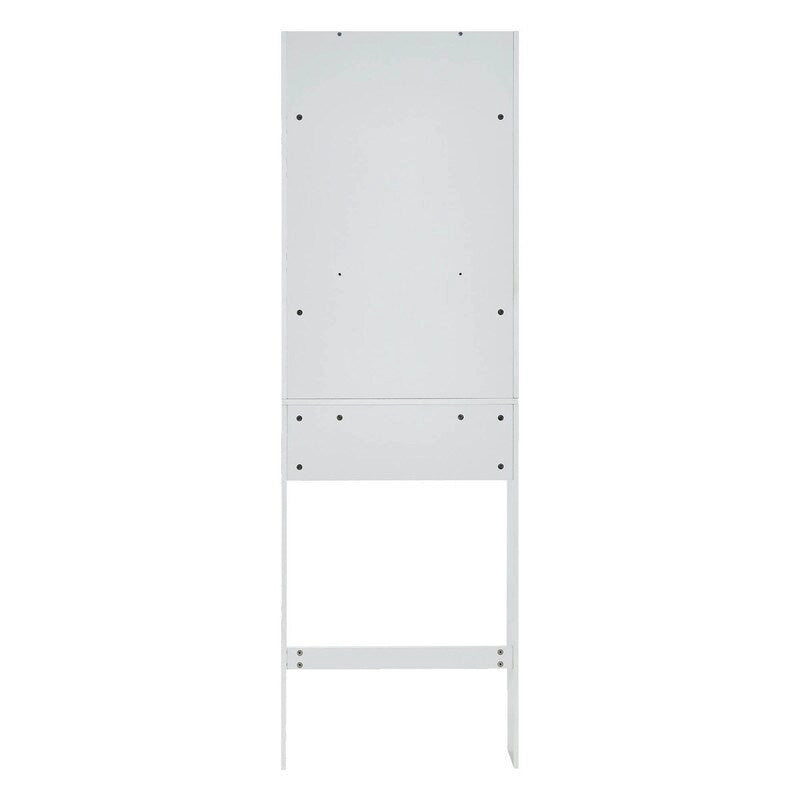 Home Bathroom Shelf Over-The-Toilet, Bathroom Storage Cabinet Organizer Space Saver