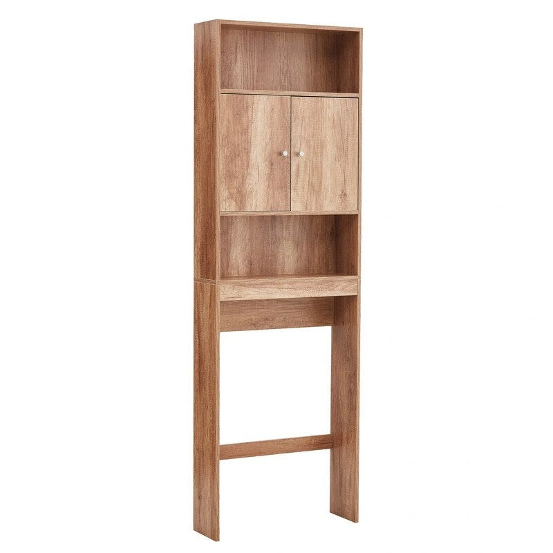 Home Bathroom Shelf Over-The-Toilet, Bathroom Storage Cabinet Organizer Space Saver