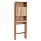 Home Bathroom Shelf Over-The-Toilet, Bathroom Storage Cabinet Organizer Space Saver