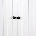 Bathroom Wooden Storage Cabinet Over-The-Toilet Space Saver - 23.62 x 7.72 x 67.32 inch