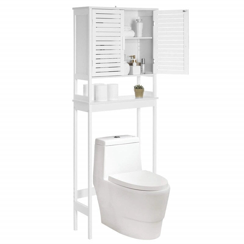 Over the Toilet Storage Cabinet - 9.1 D x 23.6 W x 68.1 H