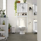 Over the Toilet Storage Cabinet - 9.1 D x 23.6 W x 68.1 H
