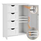 Bathroom Storage Cabinet - 11.9 D x 21.9 W x 32 H