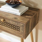 41.9  Wood 2-Drawer Entryway Console Table