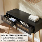 41.9  Wood 2-Drawer Entryway Console Table