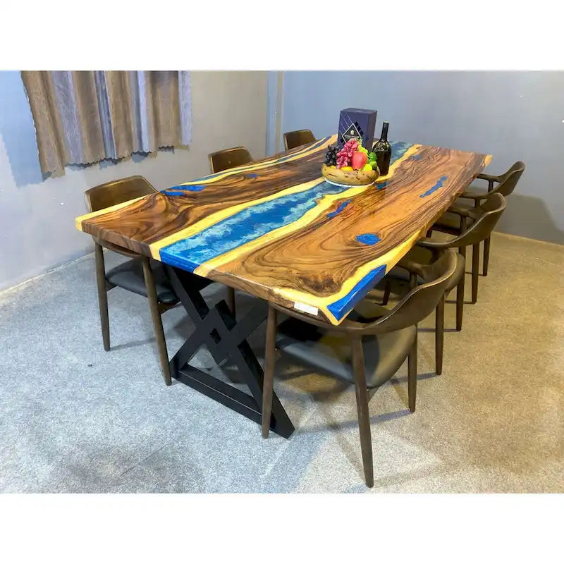 Kanab Creek 90  Epoxy Dining Table