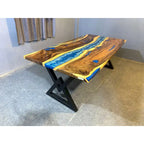 Kanab Creek 90  Epoxy Dining Table