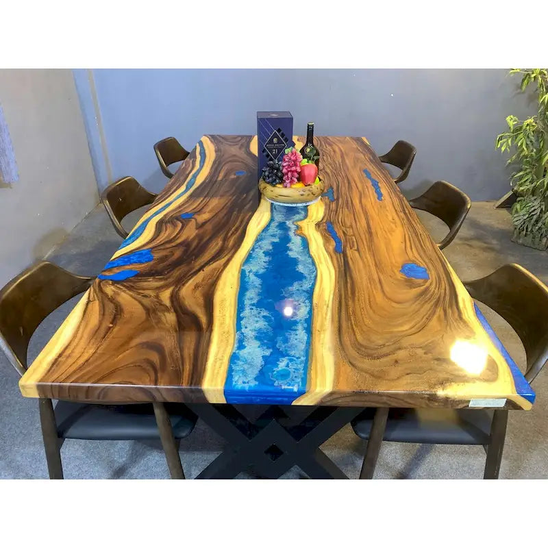 Kanab Creek 90  Epoxy Dining Table