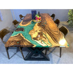 Kanab Creek 90  Epoxy Dining Table